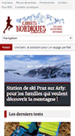 Mobile Screenshot of carnets-nordiques.com